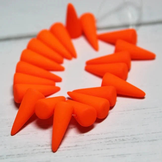 5x8mm Spike - Matte Neon Orange ~ Spike 16