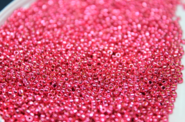 11/0 Permafinish Galvanized Metallic Hot Pink - P477