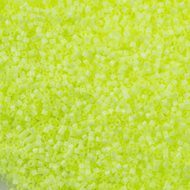 DB1857 Delica Silk Inside Neon Limeade  - 297