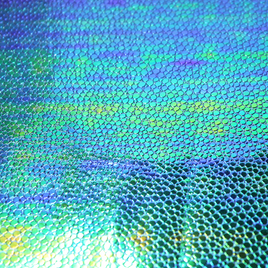 Faux Leather Sheet -  Oil Slick Opalescence
